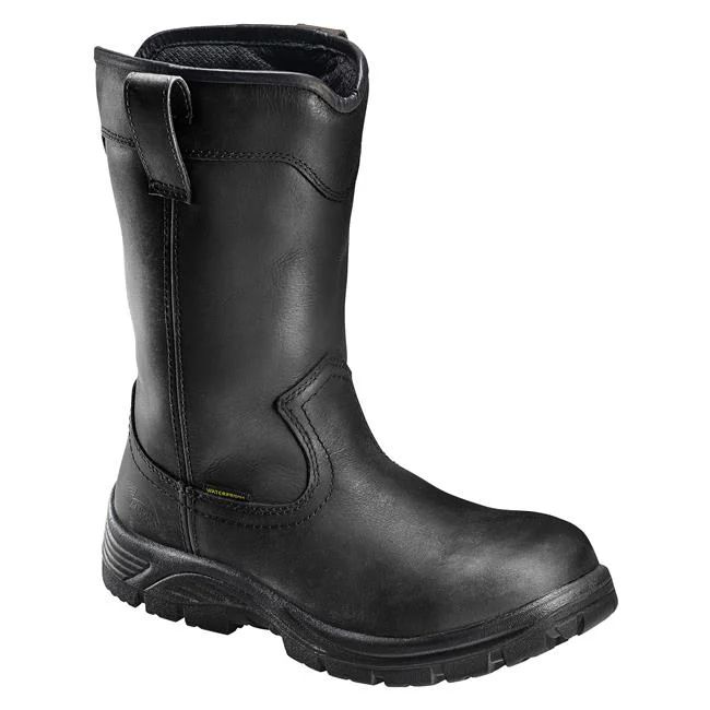 Avenger | Men's Wellington Composite Toe Waterproof Boots-Black