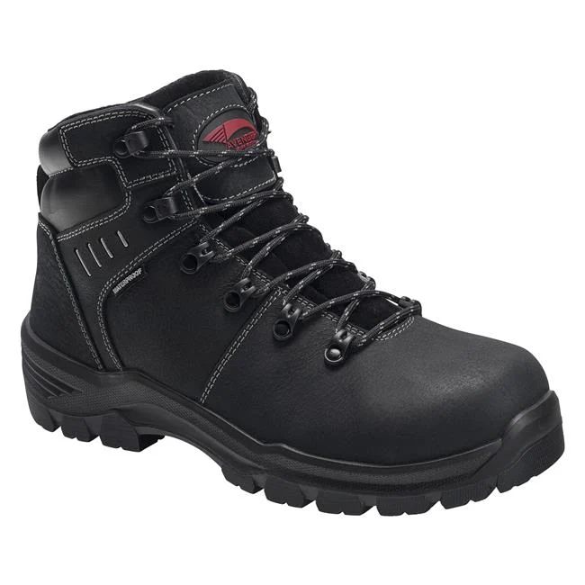 Avenger | Men's 6" Foundation Composite Toe Waterproof Boots-Black