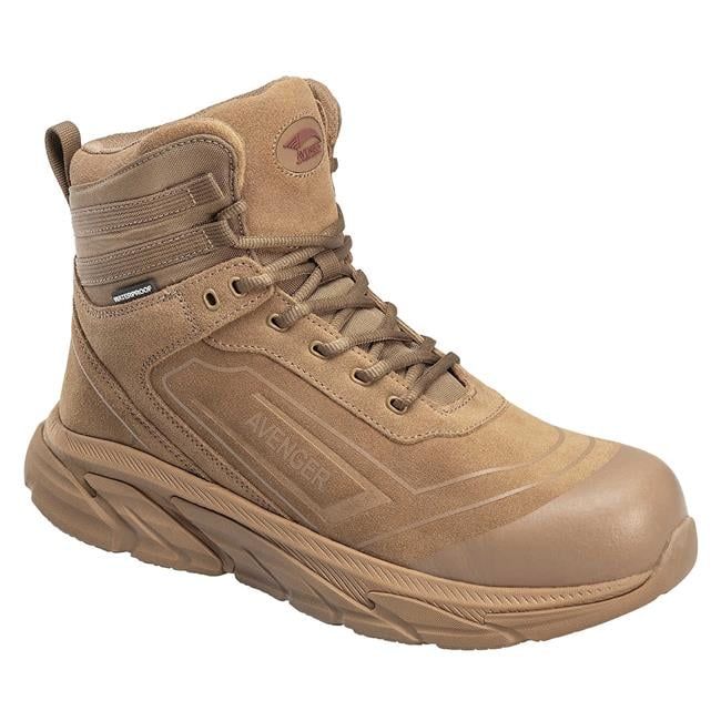 Avenger | Men's K4 Mid Alloy Toe Waterproof Boots-Coyote