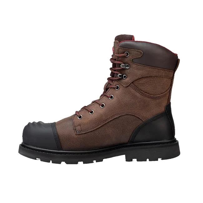 Avenger | Men's 8" Hammer Met Guard Carbon Toe Waterproof Boots-Brown