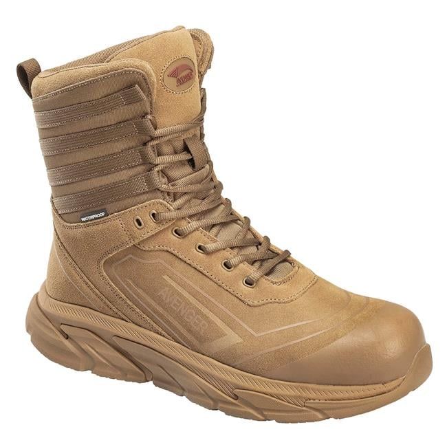 Avenger | Men's K4 Tall Alloy Toe Waterproof Boots-Coyote