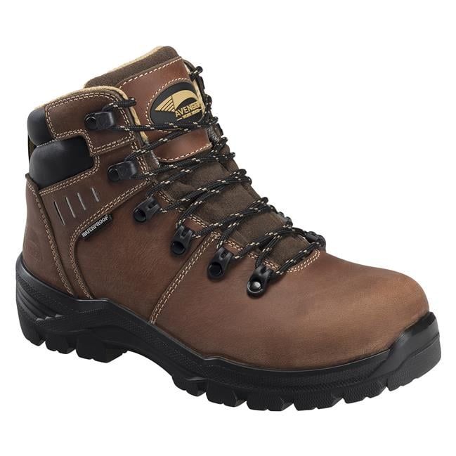 Avenger | Women's 6" Foundation Composite Toe Waterproof Boots-Brown