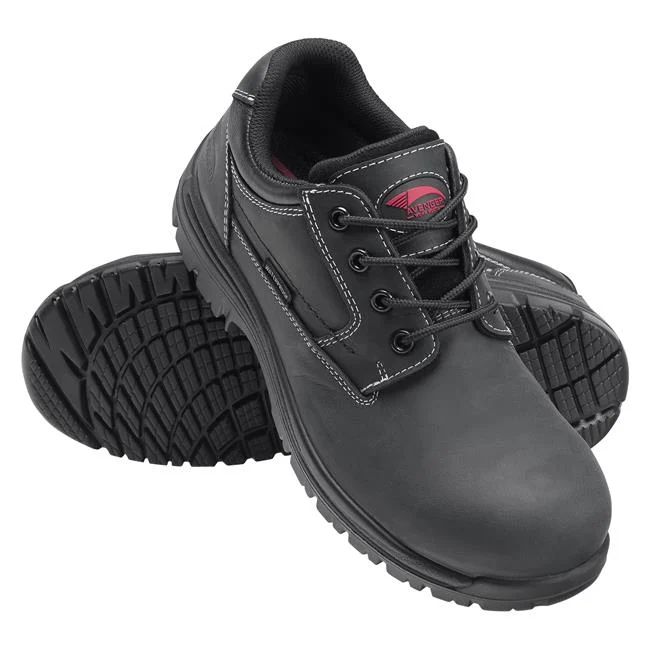 Avenger | Men's Foreman Oxford Composite Toe Waterproof-Black