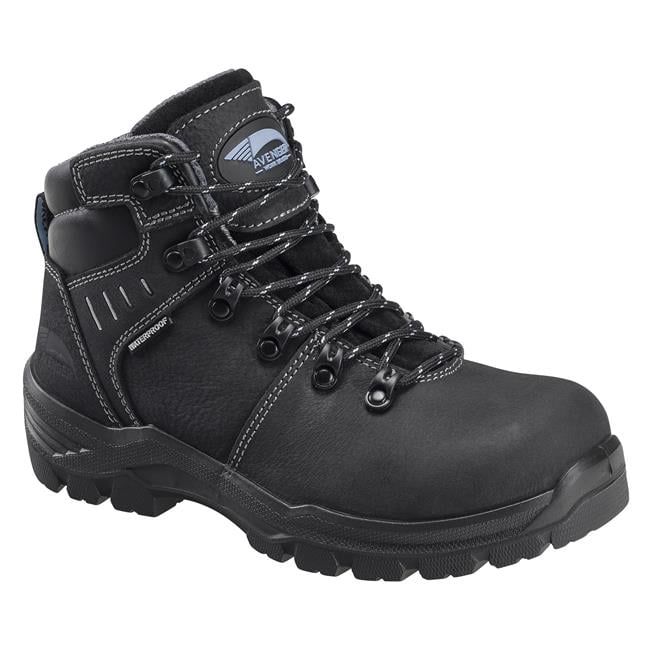 Avenger | Women's Foundation Mid Composite Toe Waterproof Boots-Black