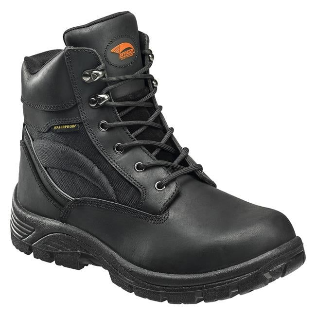 Avenger | Men's 7227 Steel Toe Waterproof Boots-Black