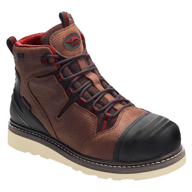 Avenger | Men's 7506 Composite Toe Waterproof Boots-Brown