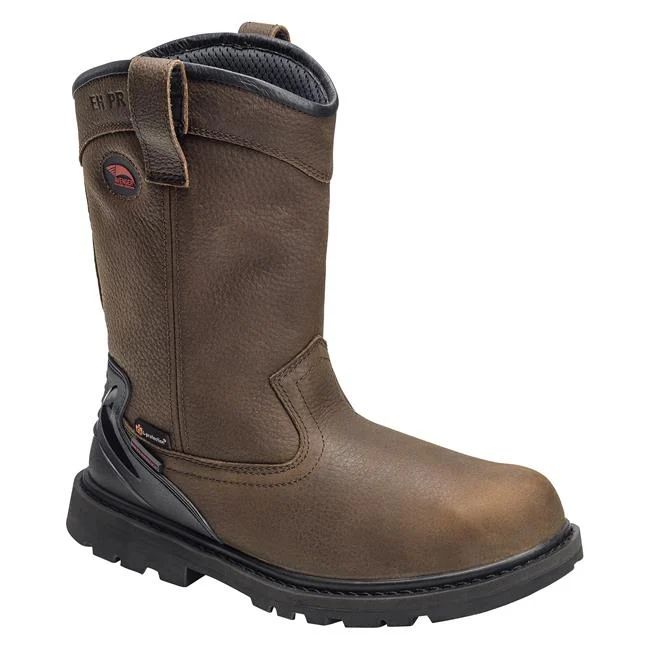 Avenger | Men's Wellington Waterproof Boots-Brown