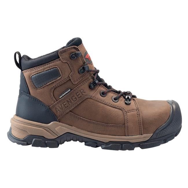 Avenger | Men's Ripsaw Alloy Toe Waterproof Boots-Brown