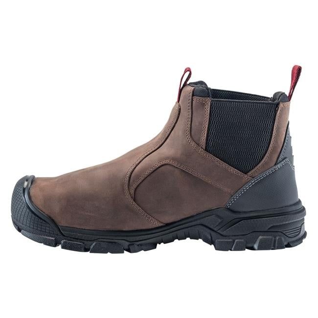 Avenger | Men's Ripsaw Alloy Toe Waterproof Romeo Met Guard Boots-Brown