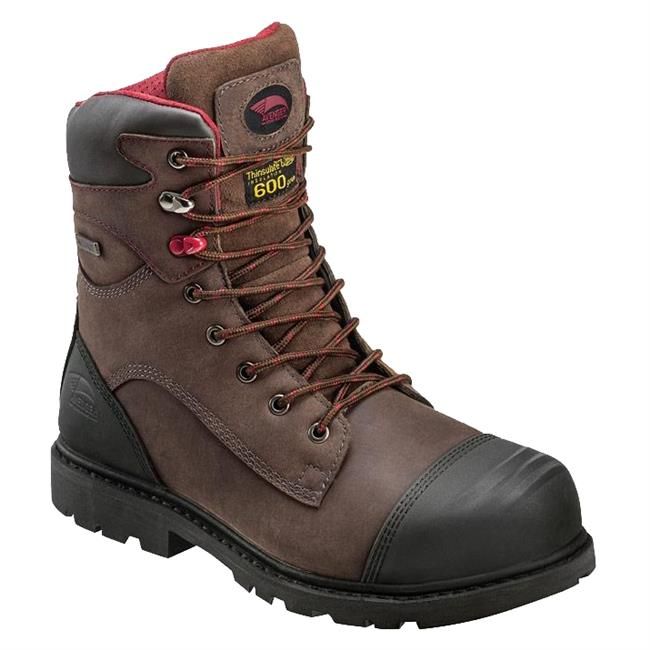 Avenger | Men's 7573 600G Composite Toe Waterproof Boots-Brown