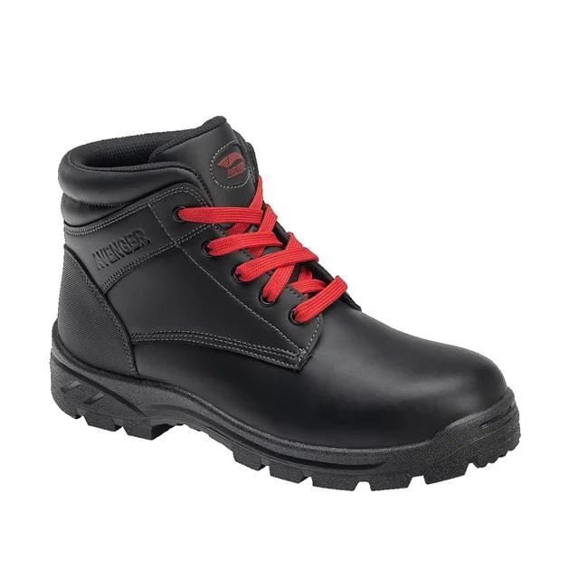 Avenger | Men's Builder Econ Steel Toe Waterproof Boots-Black