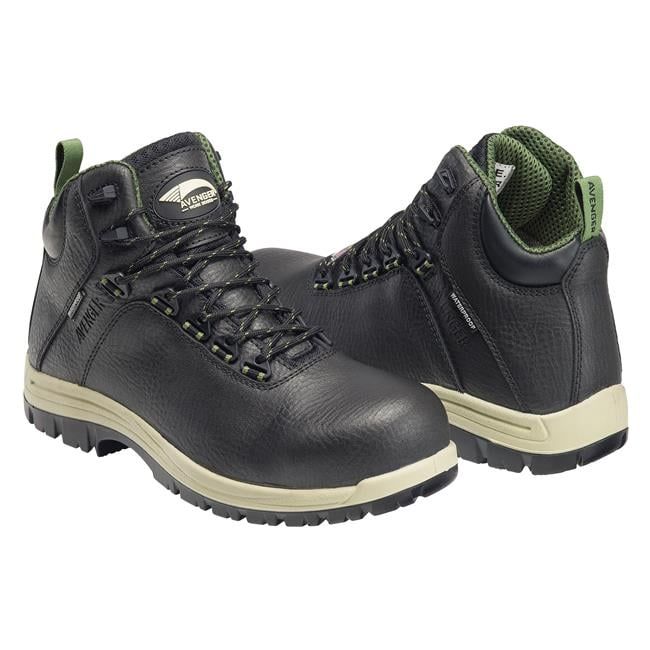 Avenger | Men's 6" Breaker Composite Toe Waterproof Boots-Black