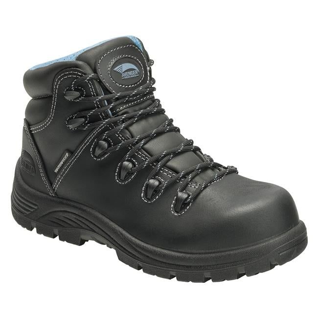 Avenger | Women's 6" Framer Composite Toe Waterproof Boots-Black