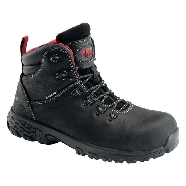 Avenger | Men's Flight Alloy Toe SD10 Boots-Black